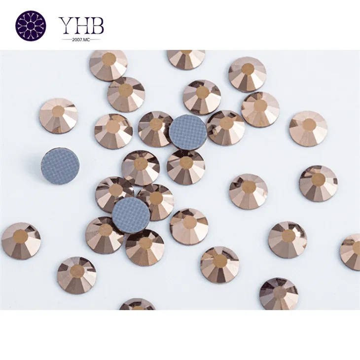 Gold Hotfix Rhinestones